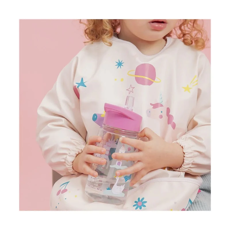 Водонепроницаемый слюнявчик с рукавами Miniland Soft Biby Fantasy 4