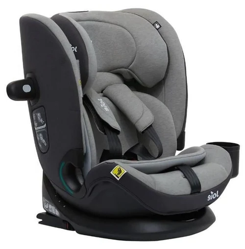 Автокресло с Isofix Joie i-Bold Ash, 76–150 см