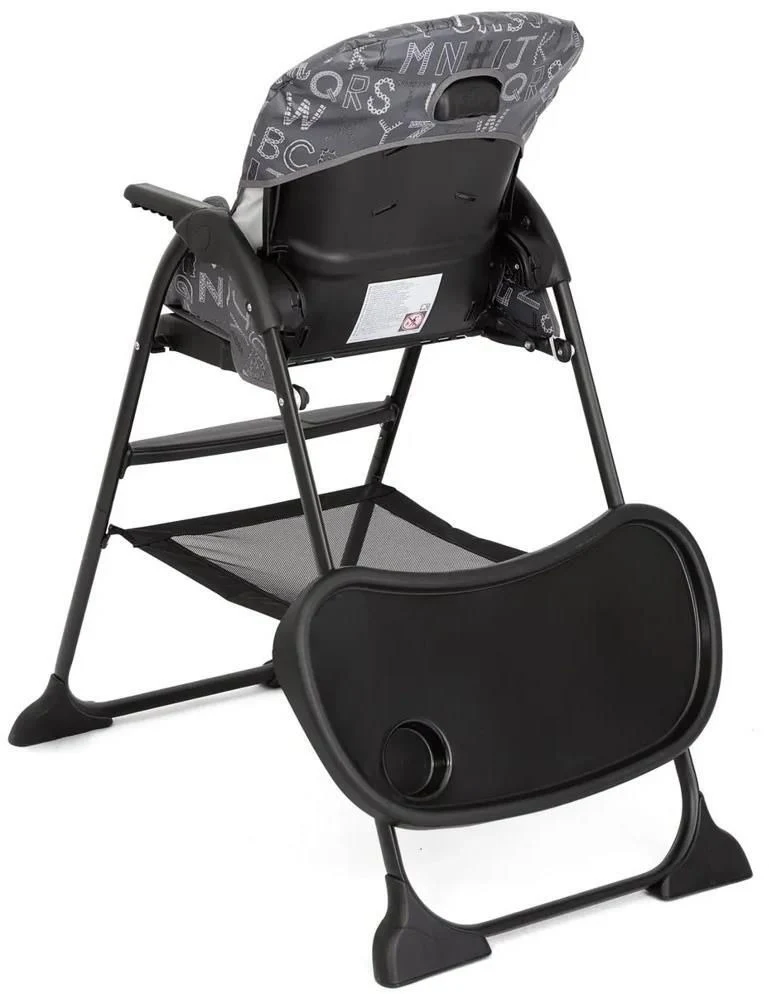 Стульчик для кормления Joie Mimzy Snacker ABC Charcoal 2