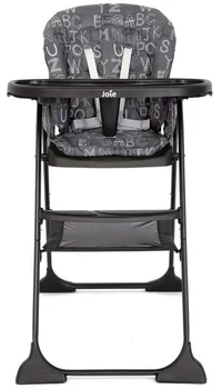 Стульчик для кормления Joie Mimzy Snacker ABC Charcoal 3