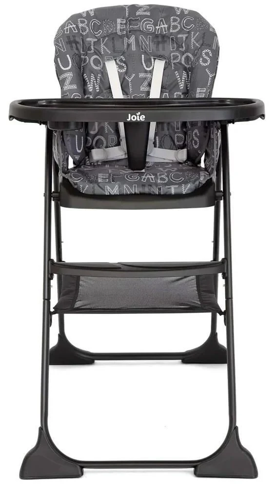Стульчик для кормления Joie Mimzy Snacker ABC Charcoal 3