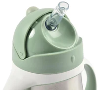 Beaba Cana cu pai din inox 250ml Sage Green B913535 2