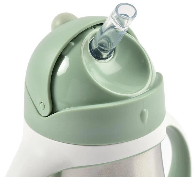 Beaba Cana cu pai din inox 250ml Sage Green B913535 2