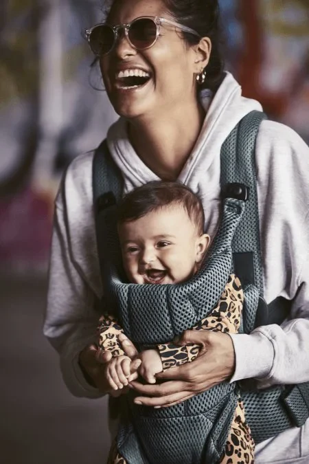 Эргономичный рюкзак-кенгуру BabyBjörn Move, Sage Green, 3D Mesh 4