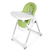 Scaun de masa Prima Pappa Follow Me, Wonder Green, Peg Perego