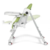 Scaun de masa Prima Pappa Follow Me, Wonder Green, Peg Perego 5
