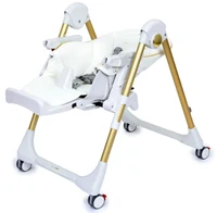 Scaun de masa Prima Pappa Follow Me Gold Peg Perego 6