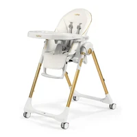 Scaun de masa Prima Pappa Follow Me Gold Peg Perego