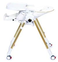 Scaun de masa Prima Pappa Follow Me Gold Peg Perego 10