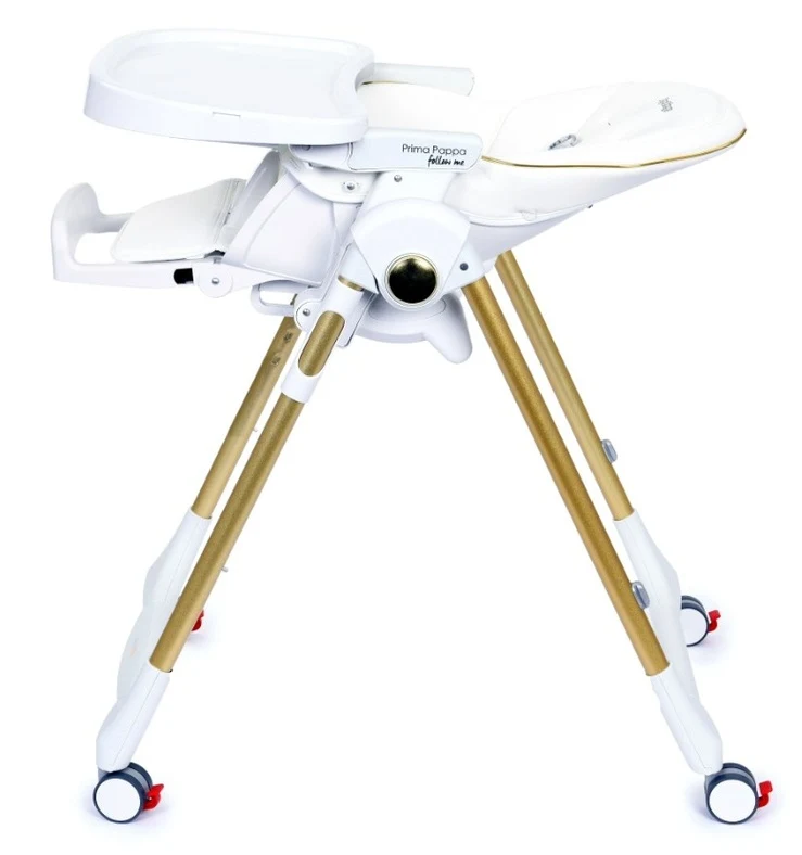 Scaun de masa Prima Pappa Follow Me Gold Peg Perego 10