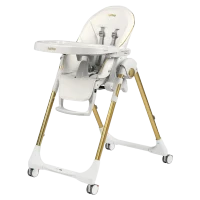 Scaun de masa Prima Pappa Follow Me Gold Peg Perego 2