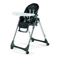 Scaun de masa Prima Pappa Follow Me High Tech Licorice, Peg Perego