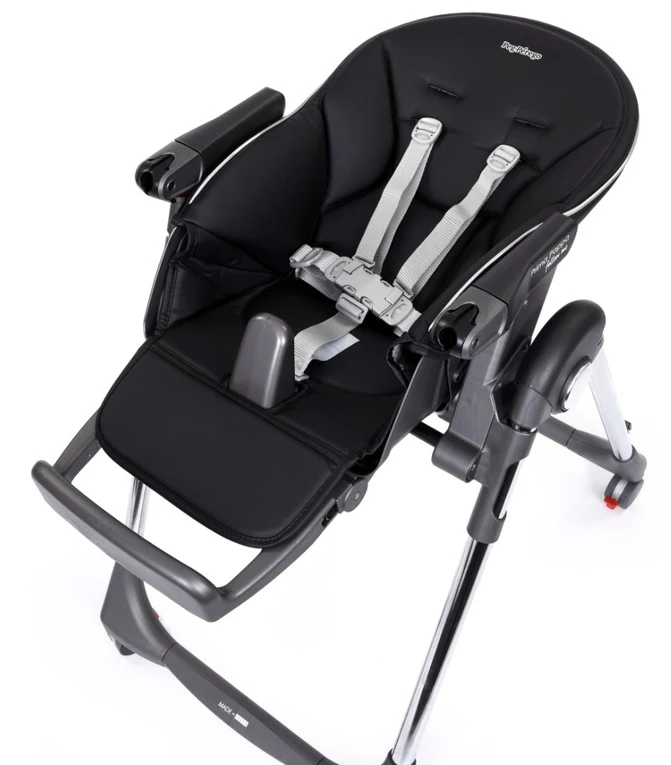 Scaun de masa Prima Pappa Follow Me High Tech Licorice, Peg Perego 7