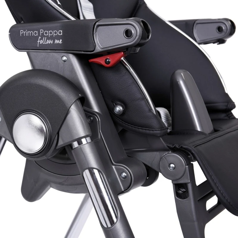Scaun de masa Prima Pappa Follow Me High Tech Licorice, Peg Perego 9
