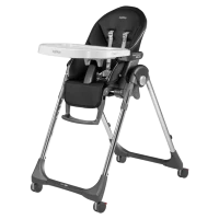 Scaun de masa Prima Pappa Follow Me High Tech Licorice, Peg Perego 2