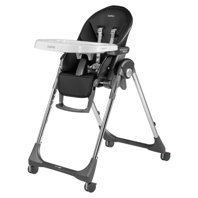 Scaun de masa Prima Pappa Follow Me High Tech Licorice, Peg Perego 2