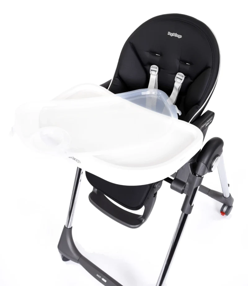 Scaun de masa Prima Pappa Follow Me High Tech Licorice, Peg Perego 3