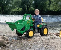 Tractor electric JD GROUND LOADER,Peg Perego 4