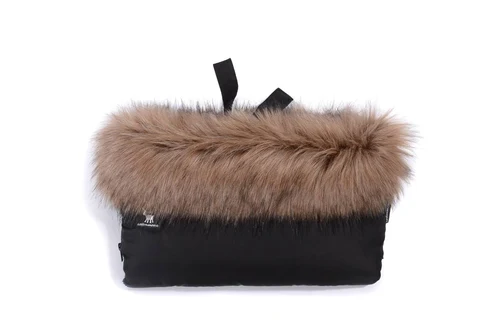 Muff cu blana Black, Cottonmoose