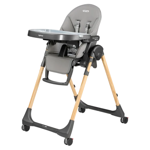 Scaun de masa Prima Pappa Follow Me Ambiance Ice,  Peg Perego