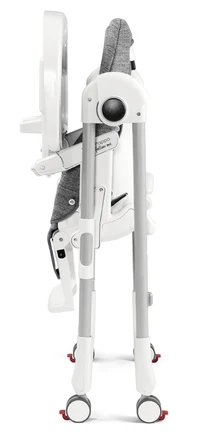 Scaun de masa Prima Pappa Follow me, Wonder Grey,  Peg Perego 6