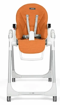 Scaun de masa Prima Pappa Follow me, Wonder Orange,  Peg Perego 4