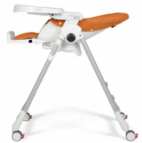 Scaun de masa Prima Pappa Follow me, Wonder Orange,  Peg Perego 7