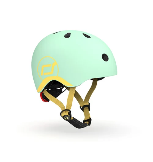 Casca de protectie pentru copii, cu sistem de reglare, Scoot & Ride Kiwi, XXS-S, 1 an+