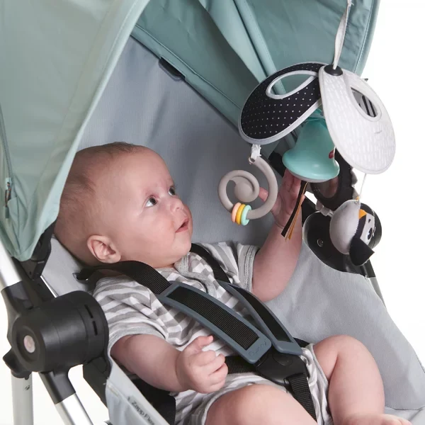 Tiny Love Mini-carusel pt carucior Black & White Pack & Go 3
