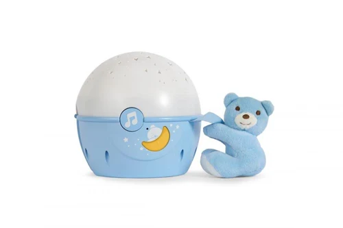 Jucarie 2 in 1 cu proiectie Chicco aproape de stele, blue, 0luni+ 76472