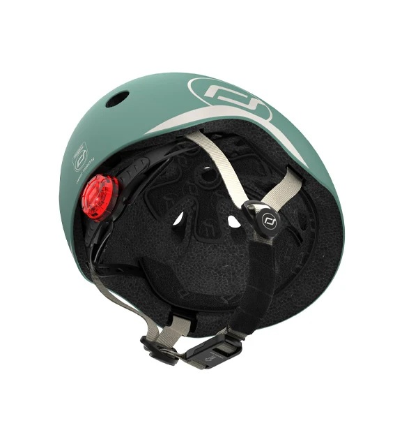 Casca de protectie pentru copii, cu sistem de reglare, Scoot & Ride Forest, XXS-S, 1 an+ 3
