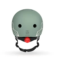 Casca de protectie pentru copii, cu sistem de reglare, Scoot & Ride Greenlines, XXS-S, 1 an+ 4