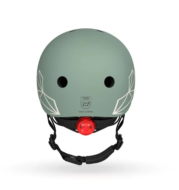 Casca de protectie pentru copii, cu sistem de reglare, Scoot & Ride Greenlines, XXS-S, 1 an+ 4