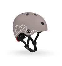 Casca de protectie pentru copii, cu sistem de reglare, Scoot & Ride Brownlines, XXS-S, 1 an+ 2