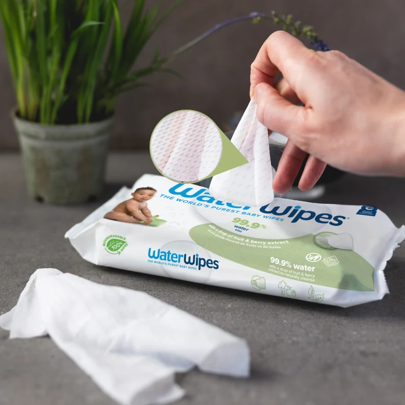 Servetele umede Water Wipes, Soapberry 60 buc 3