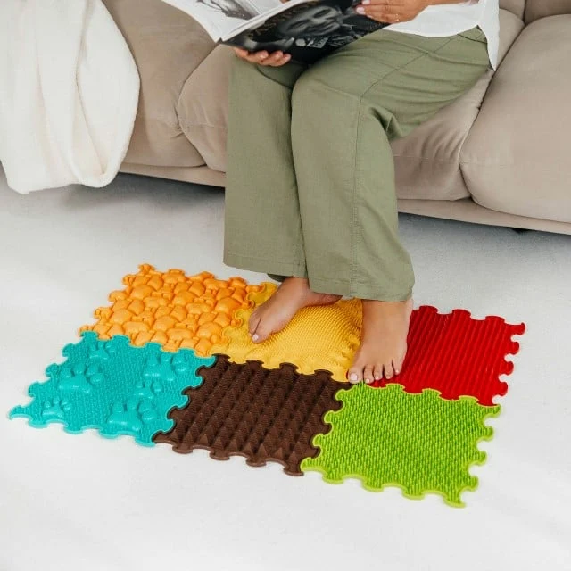 Ortoto Covoras Ortopedic-Puzzle Sunshine garden 4