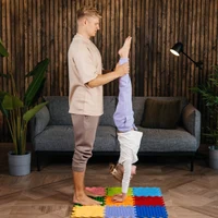 Ortoto Covoras Ortopedic-Puzzle Stimulative Rainbow 5
