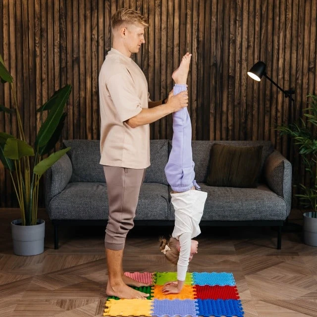 Ortoto Covoras Ortopedic-Puzzle Stimulative Rainbow 5
