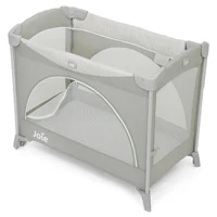 Складная кроватка-co-sleeper Joie Kubbie Sleep Wheat