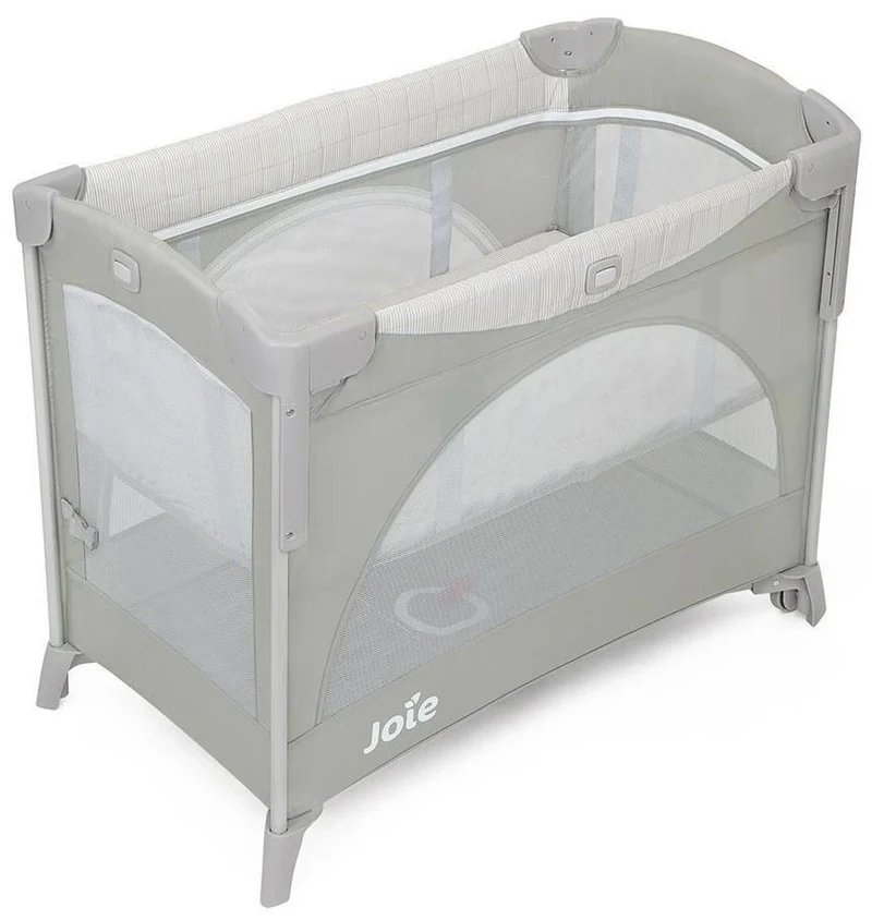 Складная кроватка-co-sleeper Joie Kubbie Sleep Wheat 3