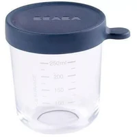 Beaba Recipient ermetic sticla 250ml albastru B912652