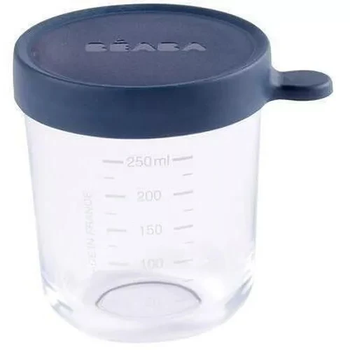 Beaba Recipient ermetic sticla 250ml albastru B912652