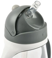 Beaba Cana cu pai din tritan 300ml Mineral Grey B913534 2