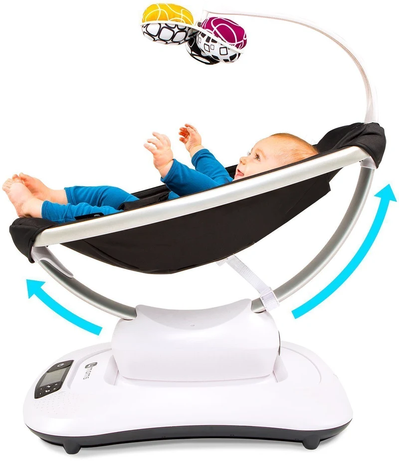 4Moms Leagan Mamaroo 4.0 Silver Plush 3
