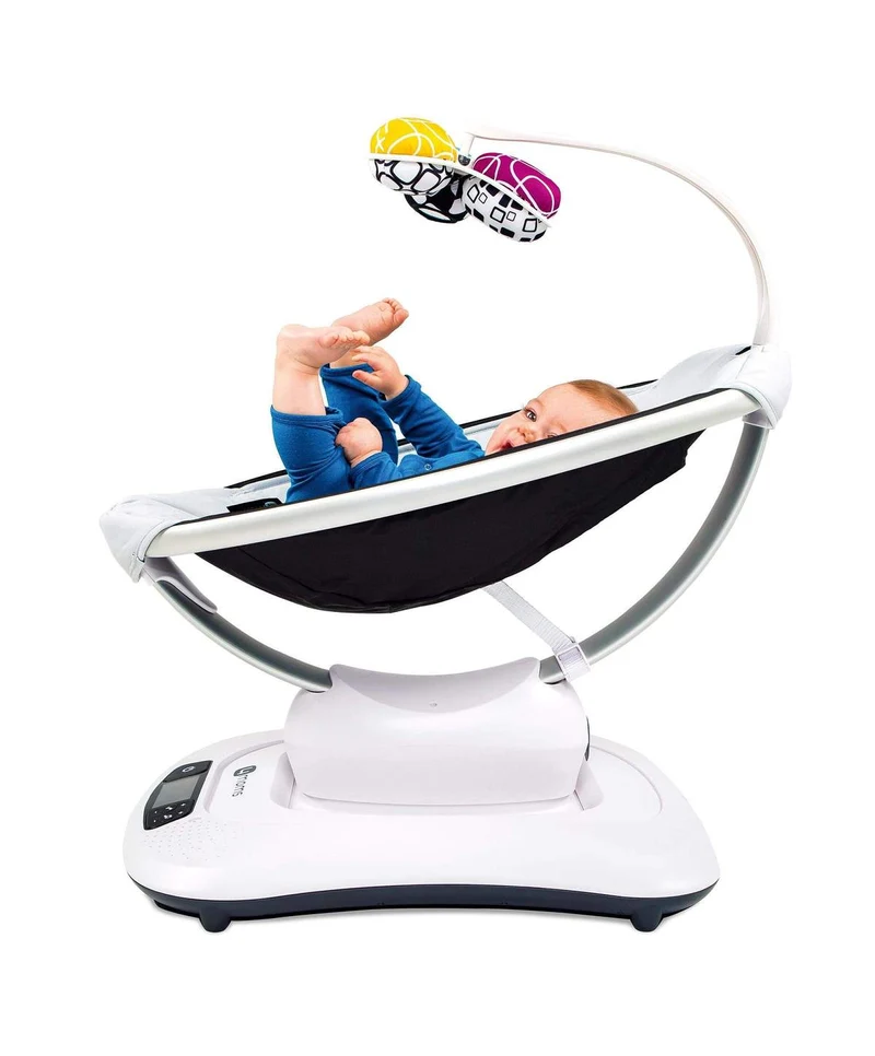 4Moms Leagan Mamaroo 4.0 Silver Plush 2