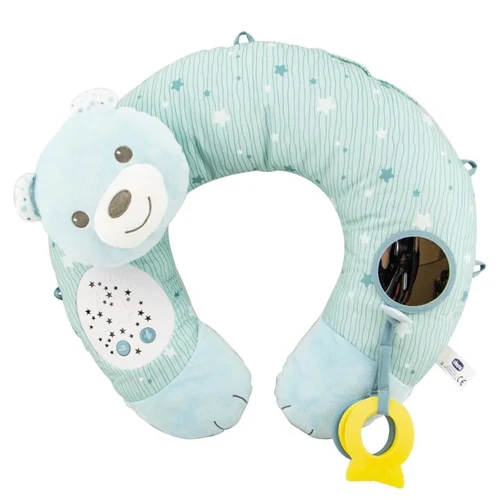 Jucarie Chicco centru de activitate 3 in 1, Primul meu cuibusor, albastru, 0 luni+ 98292