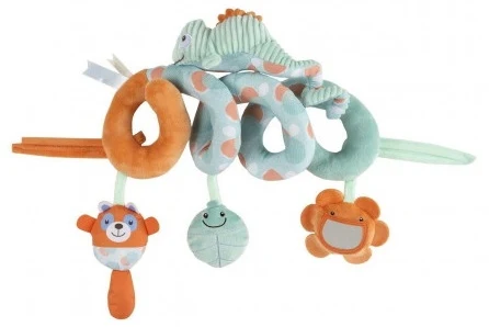 Jucarie plus copii Cameleon  Chicco, pentru bara carucior, 0luni+ 110430