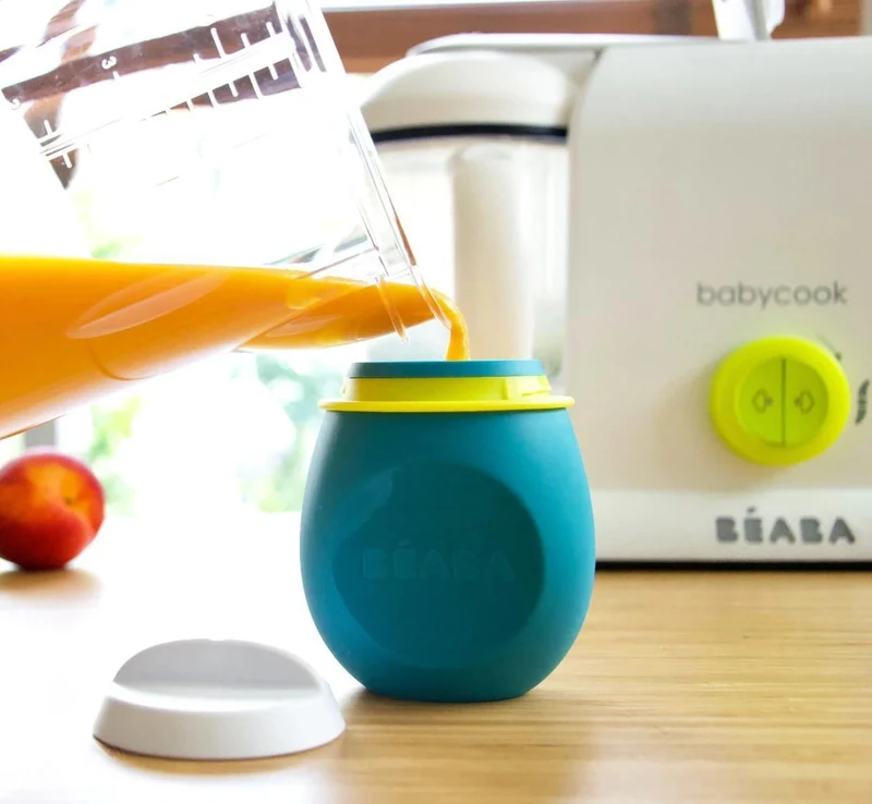 Beaba Recipient silicon Squeez, Bleu B912623 3