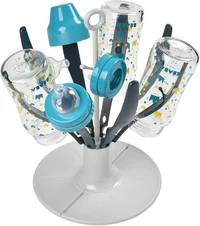 Beaba Uscator pliabil de biberoane sub forma de floare Bleu, B911618 2