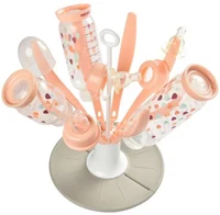 Beaba Uscator pliabil de biberoane sub forma de floare Pink, B911652 2
